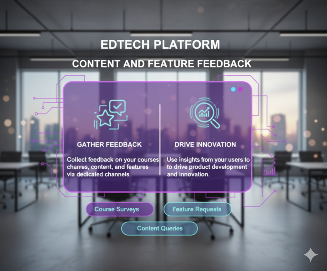 Content and Feature Feedback